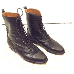 Rockin' vintage leather ankle boots