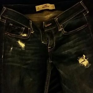 Hollister Super-Skinny Dark Wash Vintage Jean
