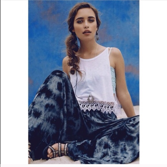 LF White Crochet Tank