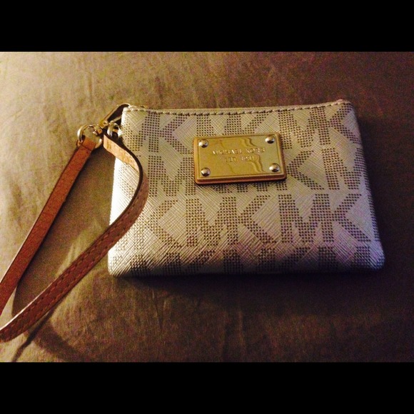 Michael Kors small wristlet.