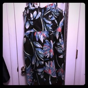 Corseted underwire mini paradise dress