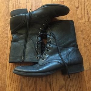 Black Combat Boots