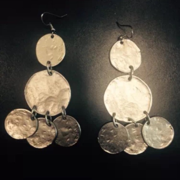 Hammered Coins Earrings