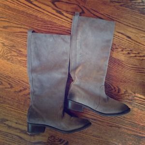 Urban Outfitters BDG Suede gray tall boots