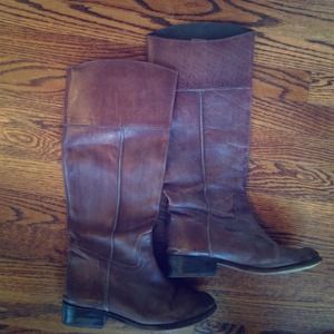 MIA brown leather boots