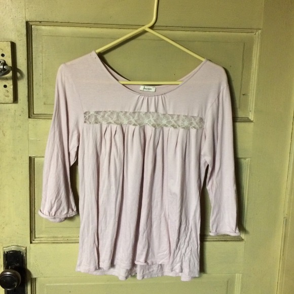 Pink swing Vera Wang top