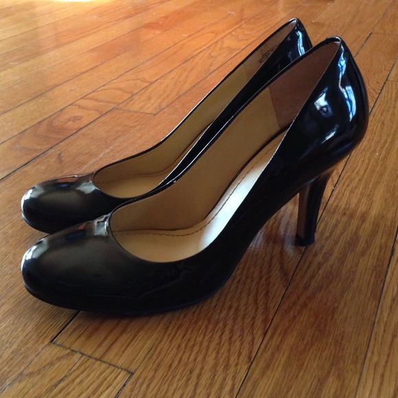 Black Patent Heels from Nine West