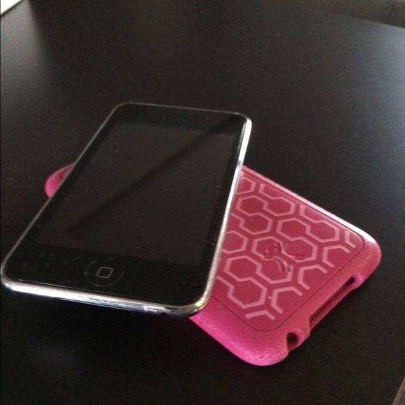 iPod with case