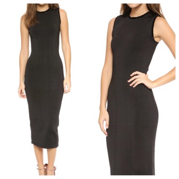 Stunning ISSA Velvet Trimmed LBD - Picture 3 of 4