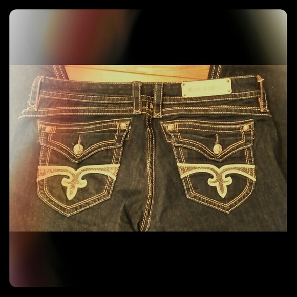 2 pair Rock revival  denim size 34w 33l