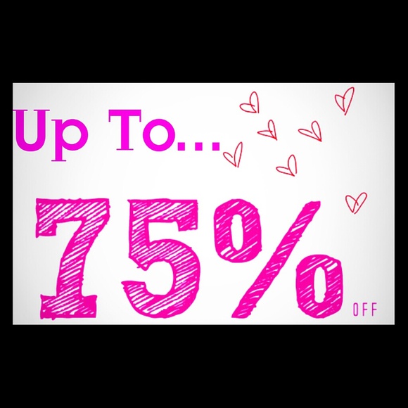 Up to 75% Off