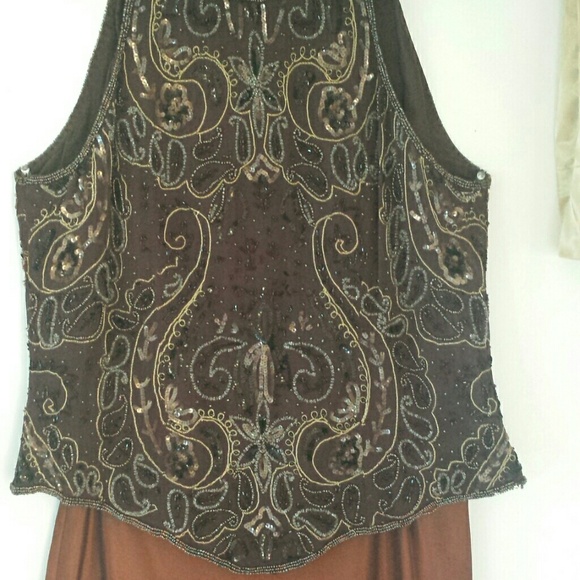Sleeveless Silk blouse