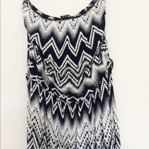CHEVRON PRINT DRESS - Picture 2 of 2