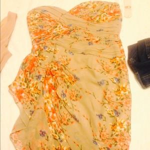 Strapless dress