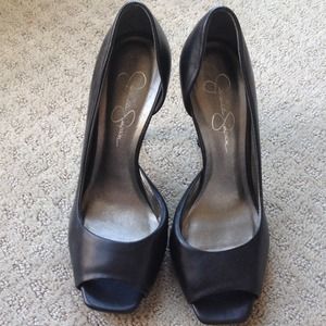 Jessica Simpson Black Heels size 7