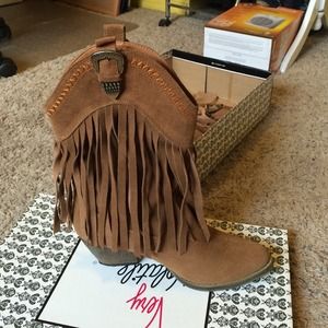 Fringe Cowboy Boots