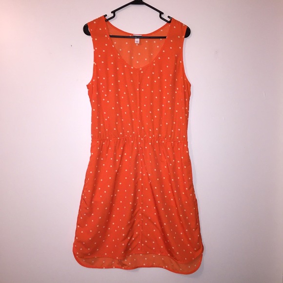 🍊Orange Polka Dot Dress🍊