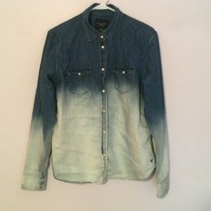 Ombré denim shirt!