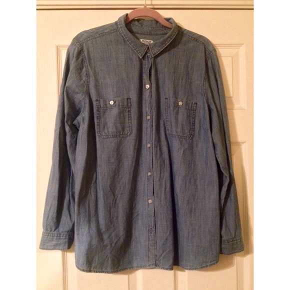 Old Navy Chambray Button Up