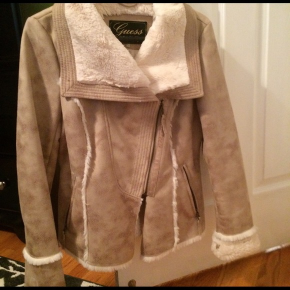 Fur jacket large ( fits as medium , short) - Picture 1 of 3