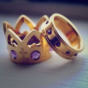 Vera wang princess rings