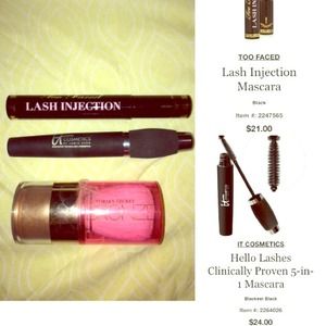 Too Faced IT Cosmetics Victoria Secret LOT