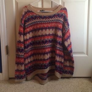 Top shop printed sweater