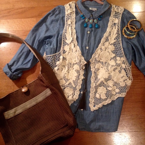 Handmade Cloth Satchel - Picture 3 of 3
