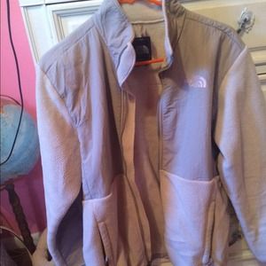 Girls XL Denali North Face White