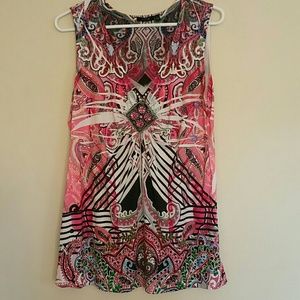 NWOT Sleeveless long flowy top