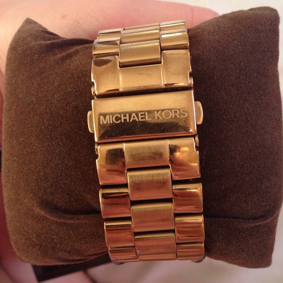 Gold studded Michael Kors watch - Picture 4 of 4