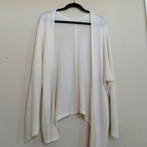 Brandy Melville cream knit cardigan