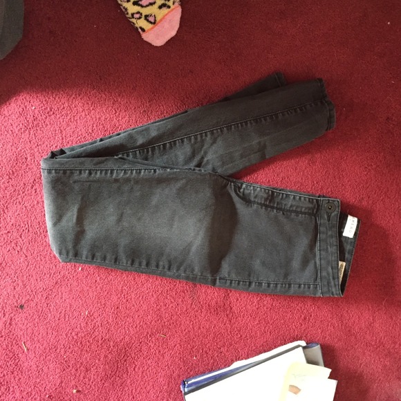 Bullhead denim black high waisted jeans