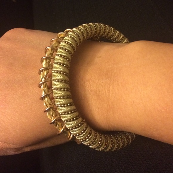 Handmade gold color bracelets