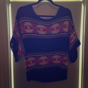 (T) tribal sweater