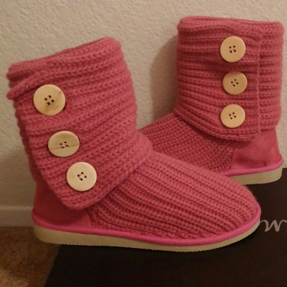 Warm Knitted Boots