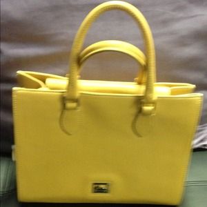 Dooney & Bourke Mustard Satchel