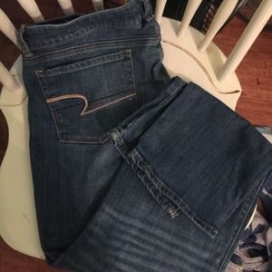 Jeans regular wash denim