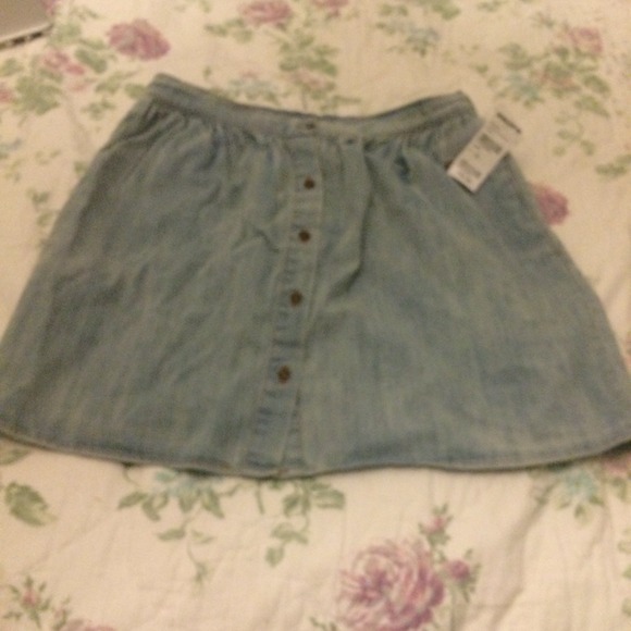 Tillys jean skirt!