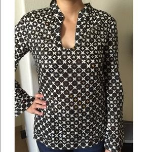 Tory burch tunic with square sequins