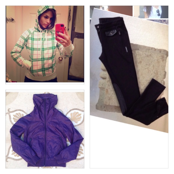 Sporty Bundle: leggings, H&M sweatshirt & jacket