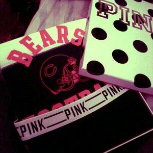 Pink 2Piece CrewNeck And Legging Fit