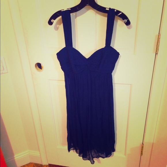 j Crew navy dress
