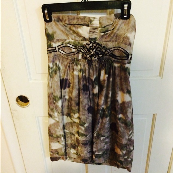 BCBG flowers dress