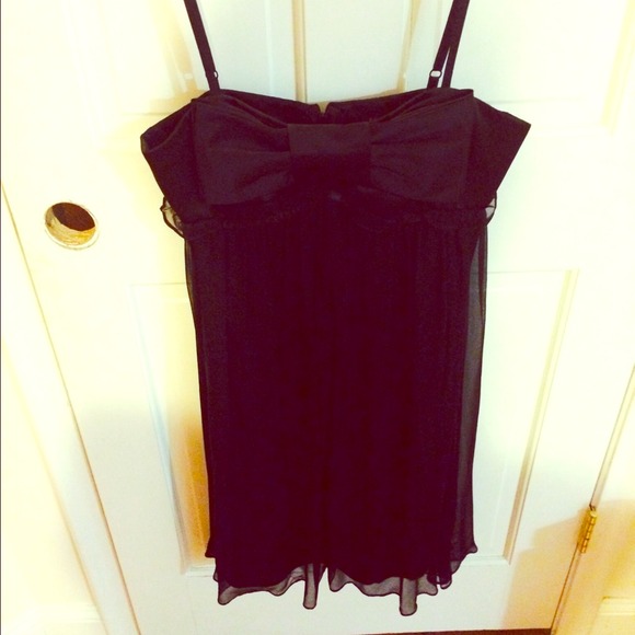 Black Bow Betsey Johnson Dress
