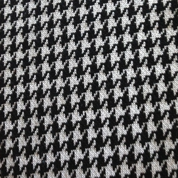 DONATED. NWOT black and white houndstooth pants - Picture 4 of 4
