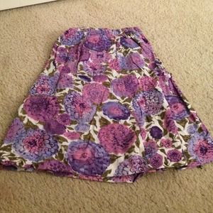 XL Wet Seal floral skirt