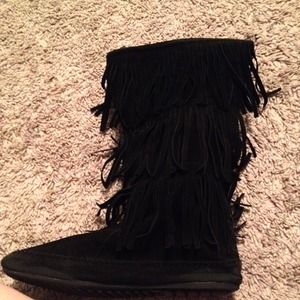 3 Tiered Moccasin Boots