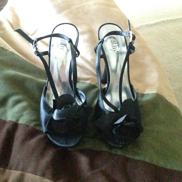 Cathy Jean black heels