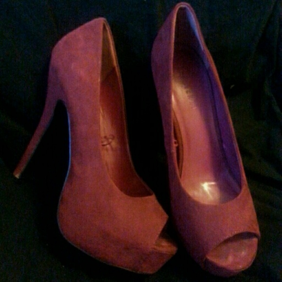 Burgundy Pumps